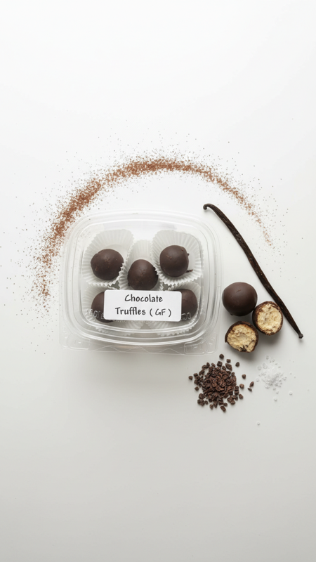 Cookie Dough Truffles โ baked goods by Wonder Wisps Creations