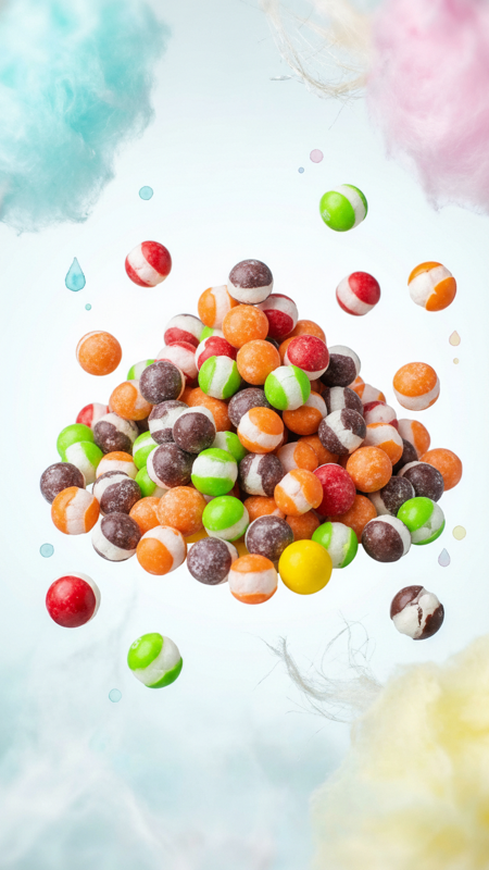 Rainbow Crunch โ freeze dried candy by Wonder Wisps Creations